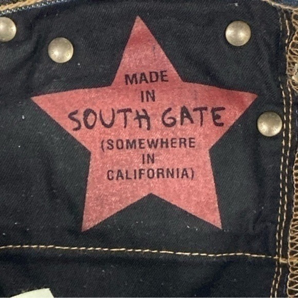 AG Adriano Goldschmied Jeans Womens 27 Blue Tribeca Dark Wash Straight Leg Denim - Picture 14 of 14